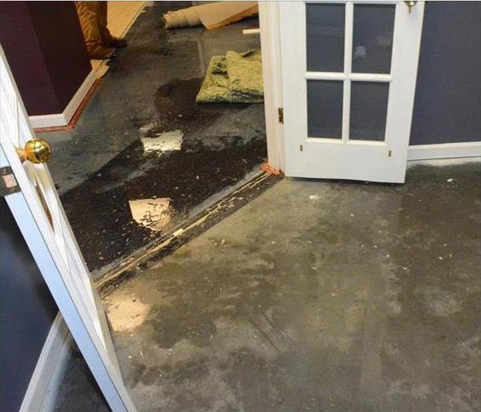 Water intrusion in a home